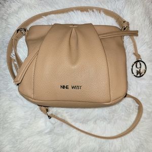 Nine West Small Purse with Long Strap with Nine West Logo.